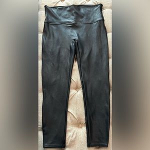 SPANX Faux Leather Leggings in EUC/Like New:size 2XL Petite